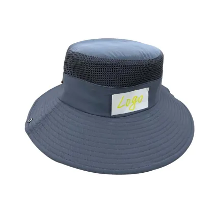 Wholesale Summer Fisherman Bucket Caps for Men - Outdoor Fishing Hiking Camping Hat