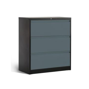 Durable 3 Drawer Metal Lateral Filing Cabinet