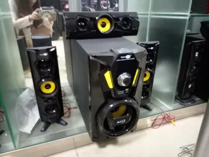 wood speaker rcf speaker box