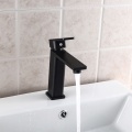 Single Handle Cold and Warm Bathroom Basin Faucet