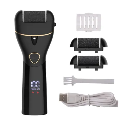 JINDING Electric Pedicure Foot File - Rechargeable Callus Remover