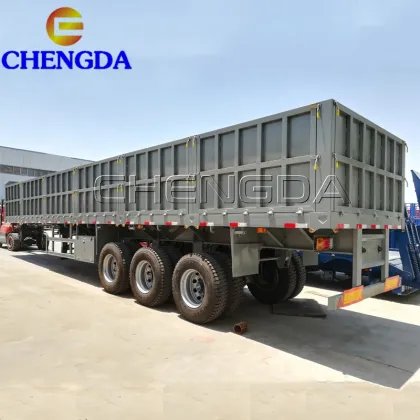 Customized 3 Axle Fence Truck Trailer with Best Price - Chengda Factory