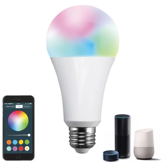 Smart E27 A70 Dimmable RGBW LED Light Lamp with Tuya App, Alexa & Google Assistant Compatibility for Home Decor