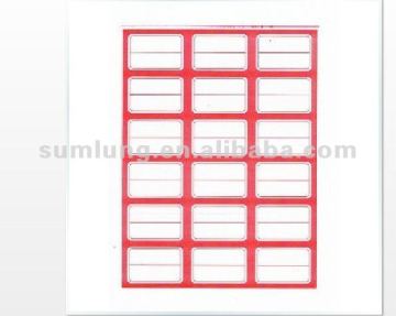 printing price label /sticker/ barcode label/ labels