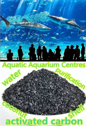 Coconut Shell Granular Activated Carbon For Aquatic Aquarium Centres
