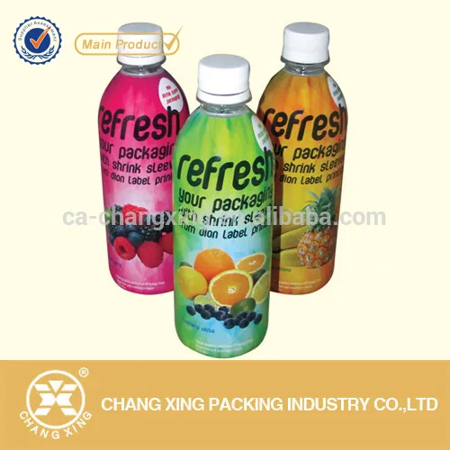 Plastic Shrink Film For Bottle/Cup/Can Wrapping Plastic Film Rolls