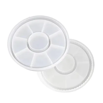 Round Stripe Silicone Mold for Home Decor