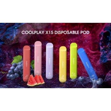 Trabajo desechable 500 barra de puff más saludable vape