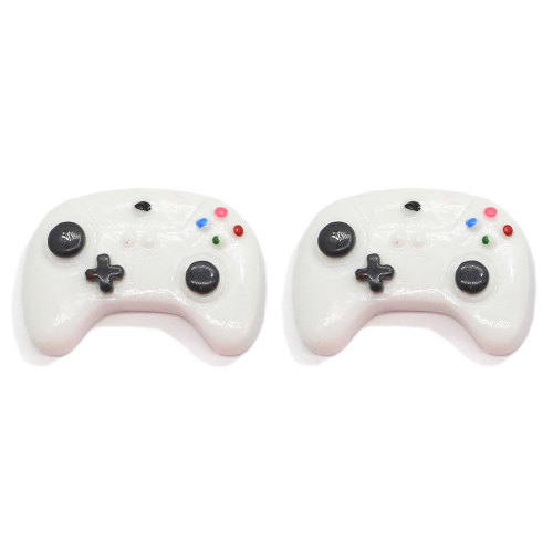 Neu angekommen Bunte Game Controller Harz Perlen DIY Home Craft handgemachte Kunst Dekor Telefon Fall Ornament Anhänger finden