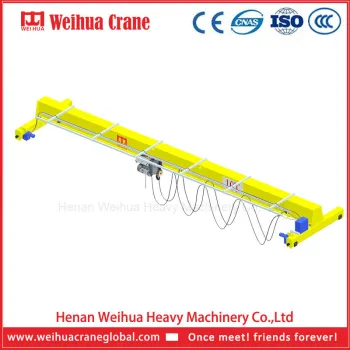Weihua European Type Single Girder Overhead Travelling Crane with Electric Hoist