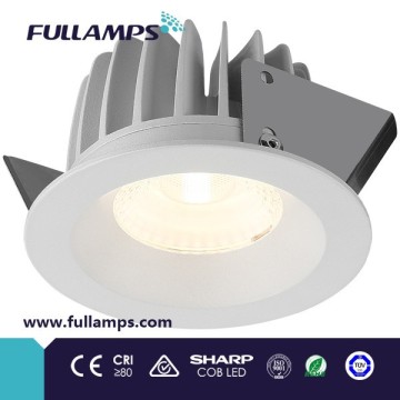 Fullamps BS476(SGS) 70mm cuthole 10W COB LED Fire Rated down light with CE&RoHS TUV certificated IP65