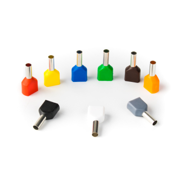 TE2510 Electric Twin Wire Ferrules Crimp Terminal Connector