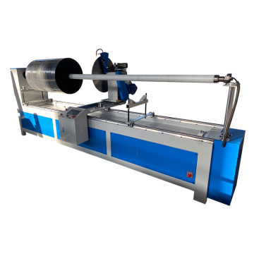 PLC Controlled Dual Servo Motor Fabric Roll Cutting Machine
