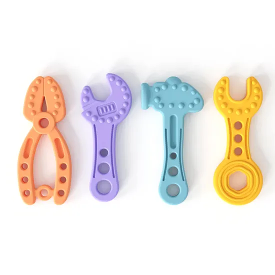 Customized BPA-Free Silicone Teethers for Newborns - Novelty Gift Set