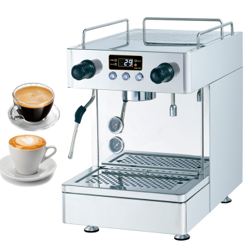 Commercial Semi-Automatic 4-in-1 Espresso Machine for Coffee Shops and Households