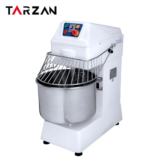 Commercial Kitchen Appliances: 20L, 30L, 40L, and 50L Spiral Mixers for Bread and Dough Making