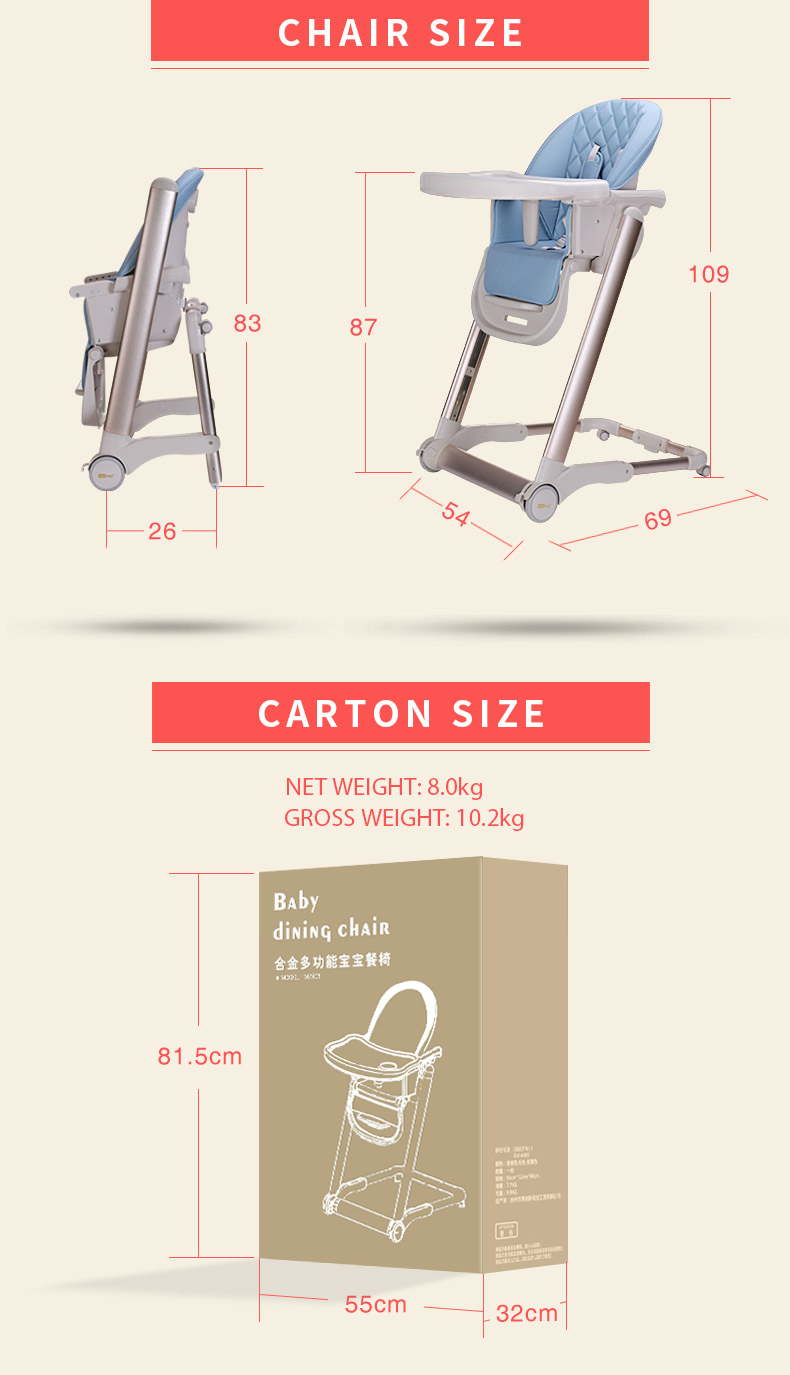 Mz805 High Chair