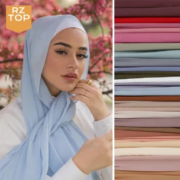 New Wholesale Islamic Shawls: High Quality Georgette, Bubble Chiffon Hijabs & Muslim Women's Headscarves