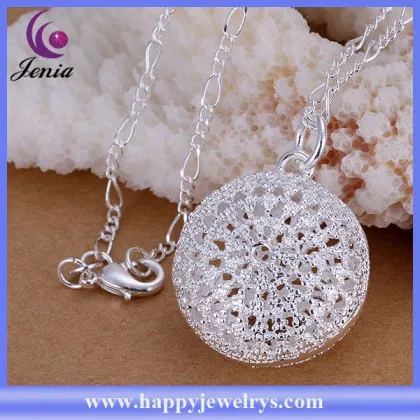 High quality 925 silver fashionable design cheap pendant custom silver pendant CP136