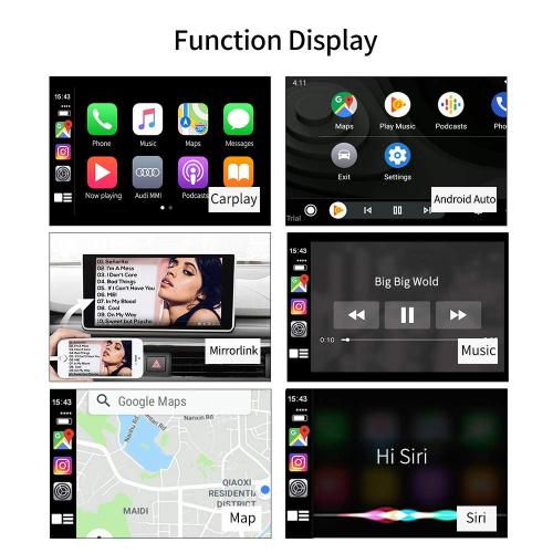 A4 A3 A5 S5 Q2 Q5 CarPlay