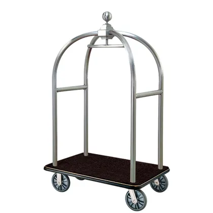 Hotel Aluminium Luggage Cart Barrow