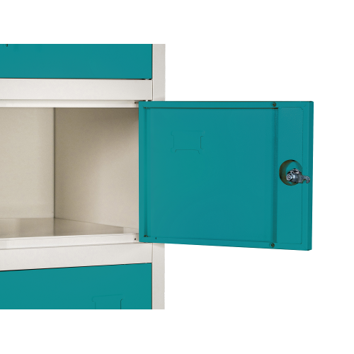 6-tier stalen lockers voor zelfopslagoplossing