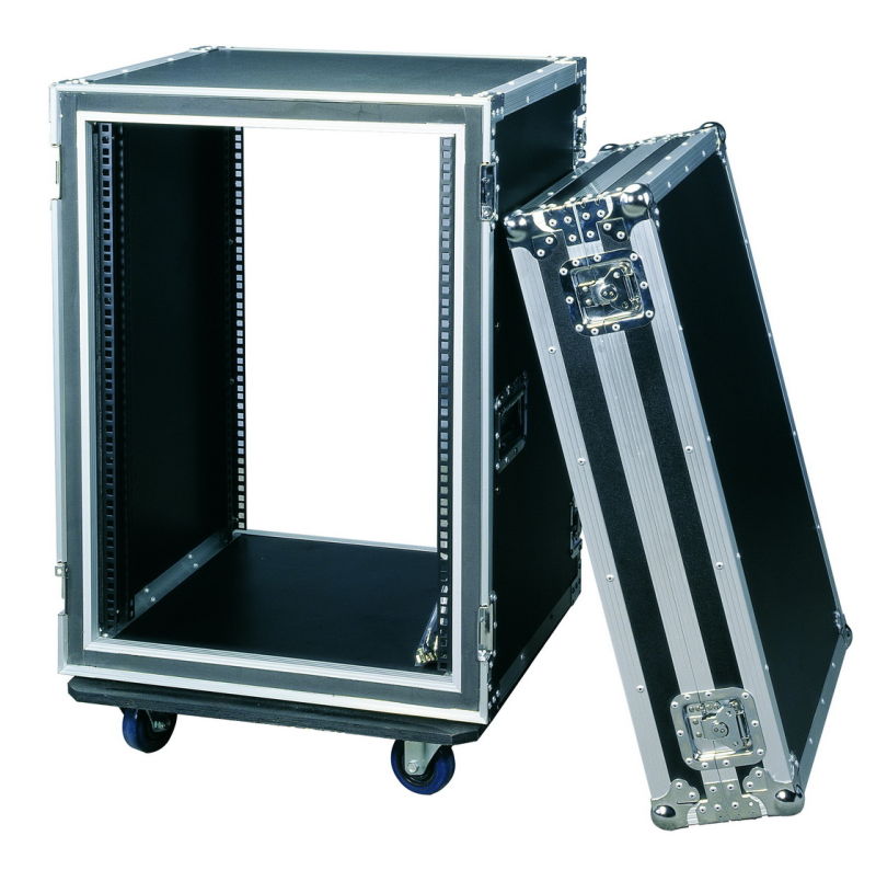 16u Rack and Flightcase for Speaker