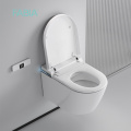 Mur de salle de bain intelligent suspendu automatiquement des toilettes intelligentes