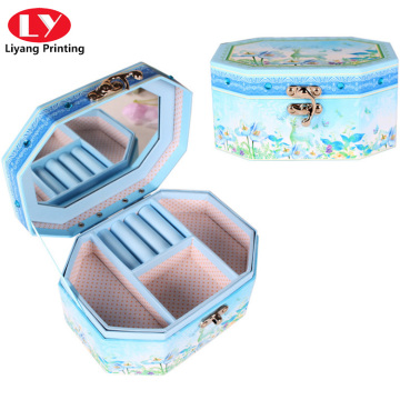 Polygonal Flower Jewelry Storage Box