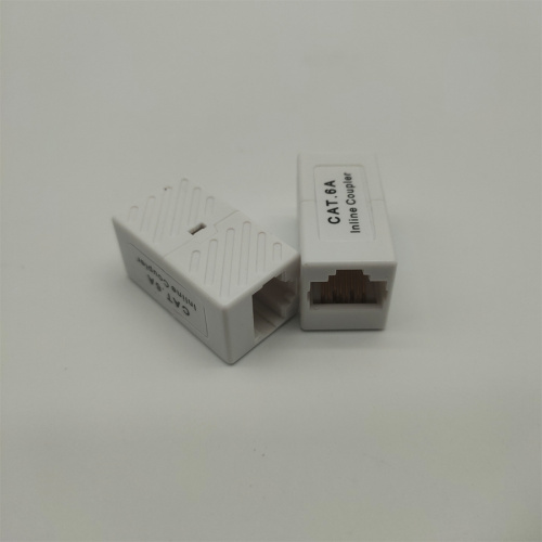 CAT6A Keystone Jack unshielded CAT6A Inline coupler jack female to female Factory