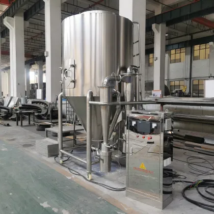 BRAVO Manufacturer Sunflower Protein Concentrate and Microalgae Cream Spray Dryer