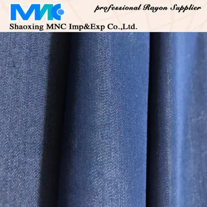 hot selling T/R  denim yarn dyed fabric