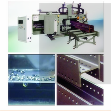 Mesin Bor CNC untuk Struktur Baja H Beams