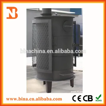 New design outdoor cast iron wood burning stoves