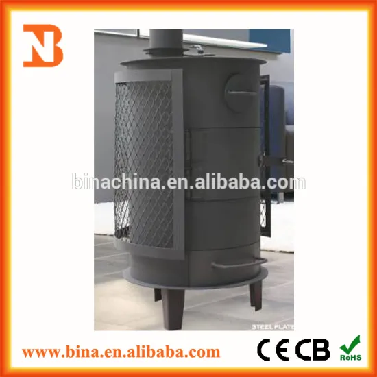 New design outdoor cast iron wood burning stoves