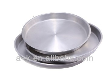 Aluminum round salver