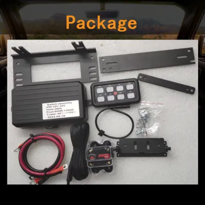 OVOVS 12V Toggle Switch Panel for UTV/ATV Off-road Vehicles