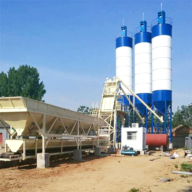 malaysia stationary wet mix concrete batching mixing plant