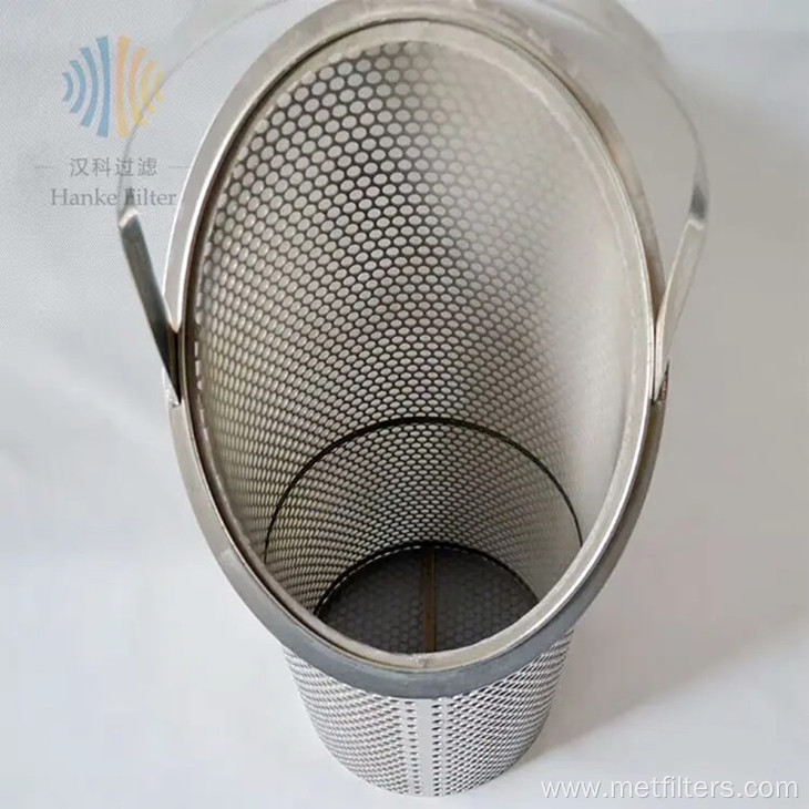 Ss304 Cleanable 5 Micron Stainless Steel Filter Basket