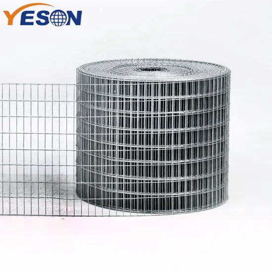 Silver Color Electro Galvanized or Hot Dipped Galvanized Welded Wire Mesh