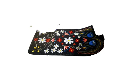 Custom Designer Emblem Brand Logo 3D Fashion Ethnic Style Embroidery Patch For Clothing