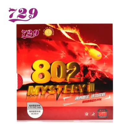 Friendship 729 Mystery III Table Tennis Rubber