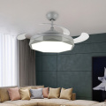 New Designer Retractable Bladeless Fan With Colorful Light