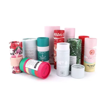 New Design CBD Paper Tube Packaging Cylinder Box