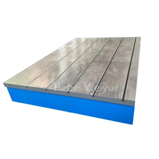Professional CNC Machine Tool: Cast Iron Working Platform with T-Slot Table Surface and Comprehensive Check Platform