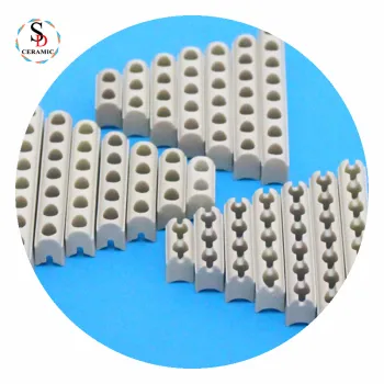 High-Quality Steatite Ceramic Band Heater Elements with Multiple Holes from Manufacturer