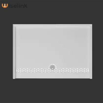 solid surface anti-slip ADA shower base
