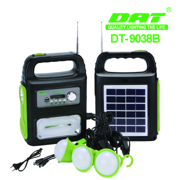 DT-9038B Outdoor Camping Lighting System with Radio and MP3