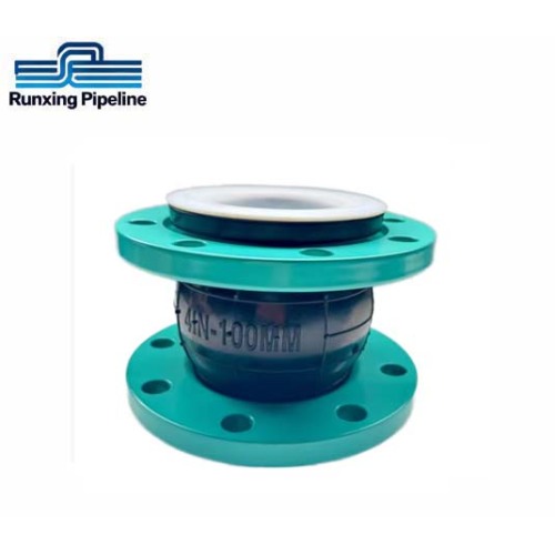 PTFE-Lined Rubber Expansion Joint for Chemical Applications