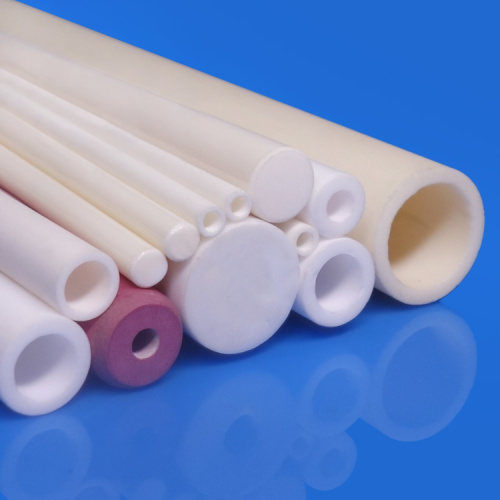 Alumina Single Hole Round Ceramic Tube Insulators